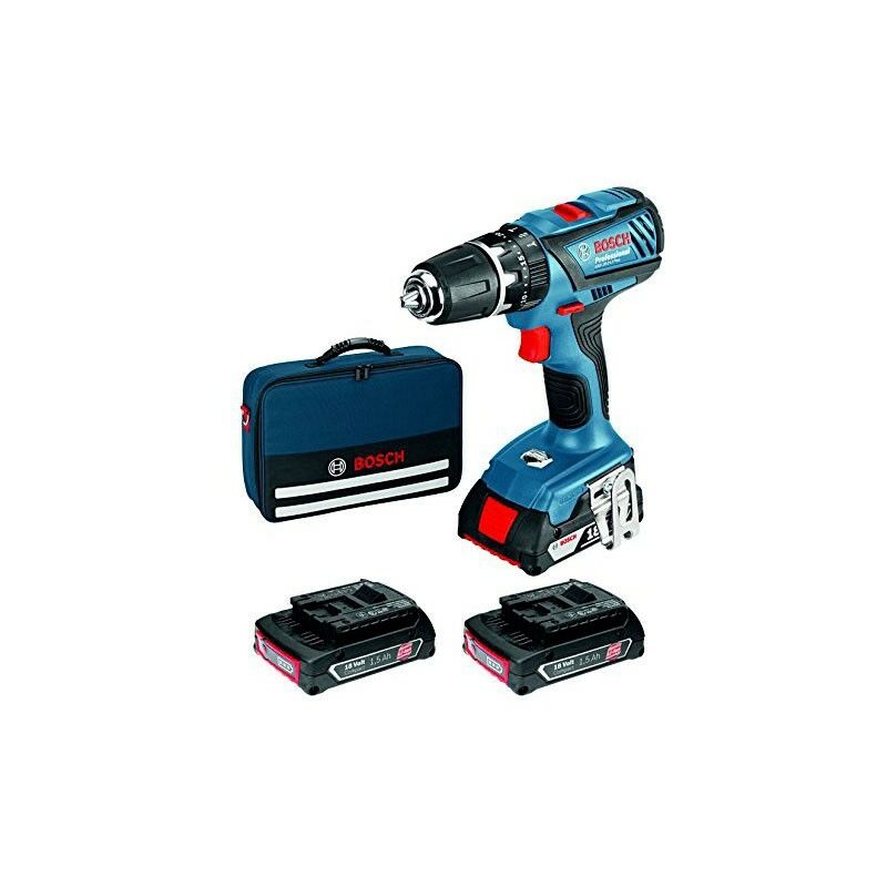 foto del prodotto bosch trapano avvitatore gsb 18 2 li plus 3 batterie