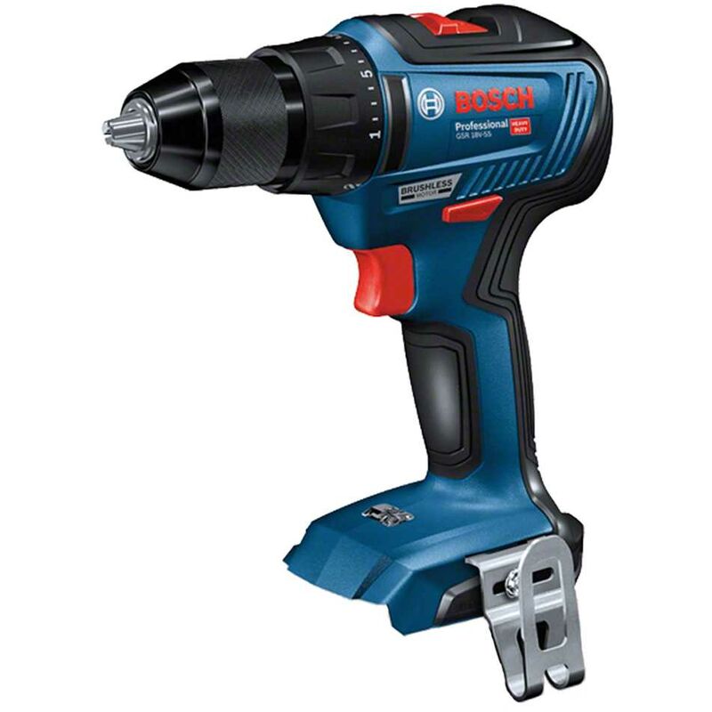 foto del prodotto bosch trapano avvitatore gsr 18v 55 solo corpo 