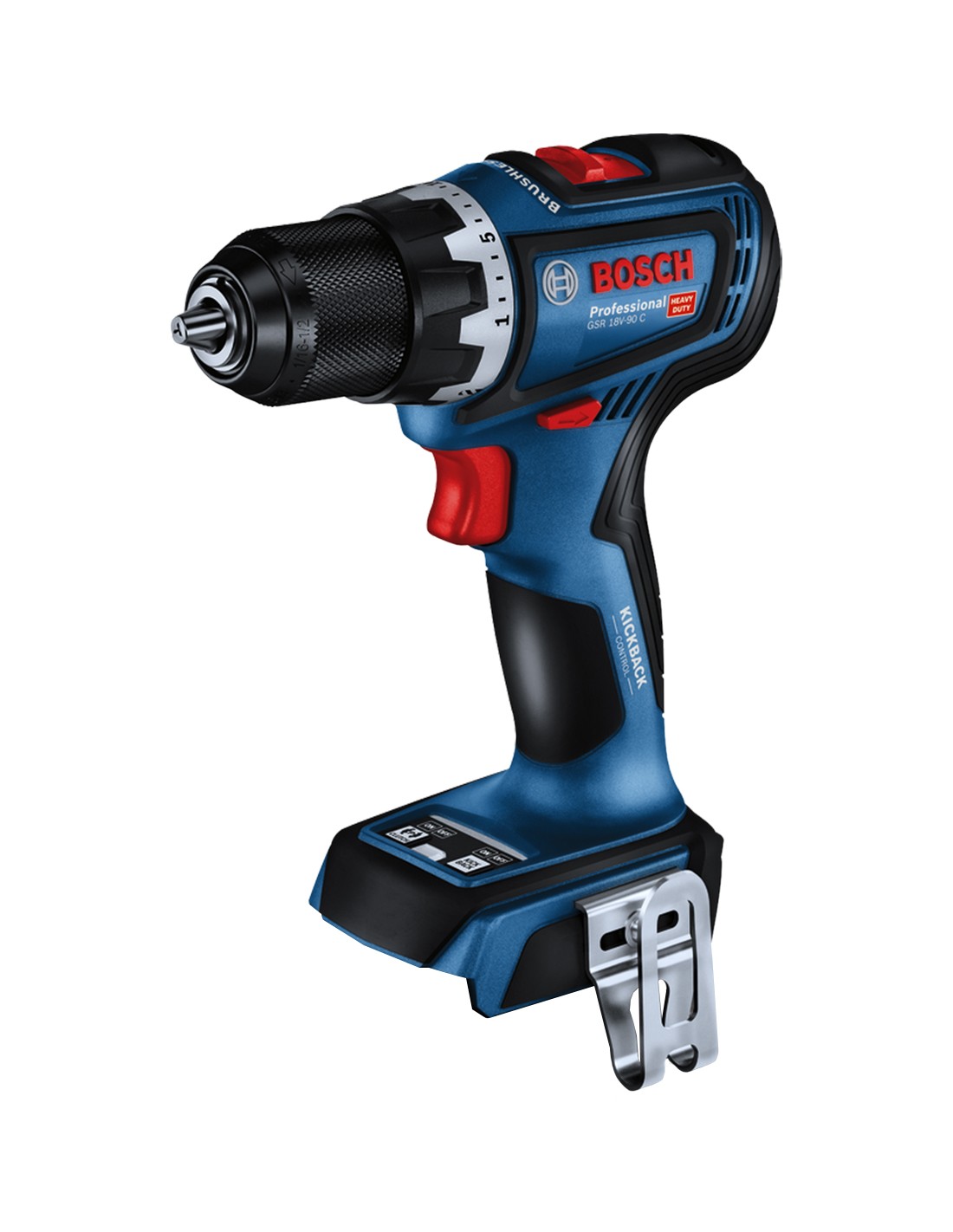 foto del prodotto bosch trapano avvitatore gsr 18v 90 c solo corpo 
