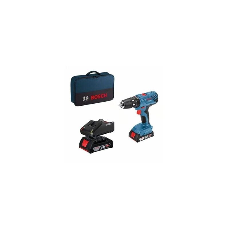 foto del prodotto bosch trapano avvitatore professional gsb 18v 2 li 1,5ah con borsa