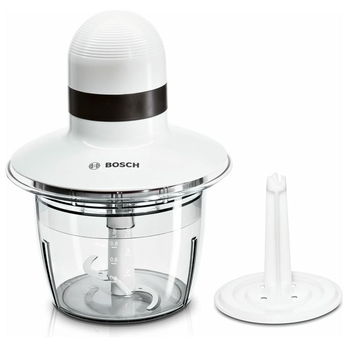 foto del prodotto bosch tritatutto mmr08a1 tritaverdure elettrico 0,8 l 400 w antracite bianco