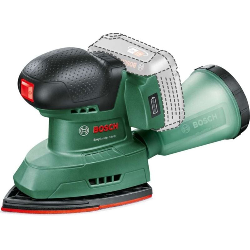 foto del prodotto bosch utensili levigatrice orbitale a batteria 18v, senza batteria e caricabatterie 06033e3000