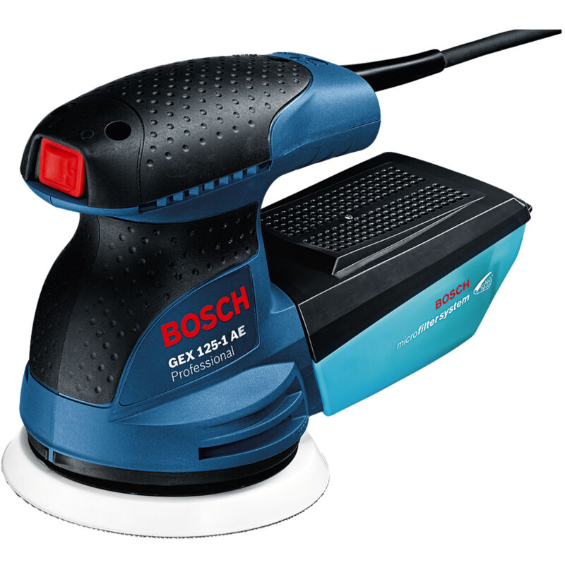 foto del prodotto bosch utensili levigatrice rotorbitale 125 mm, 250 w 0601387500