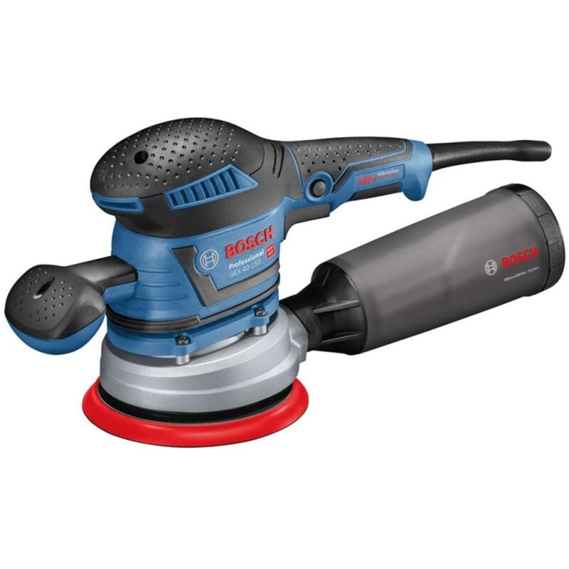 foto del prodotto bosch utensili levigatrice rotorbitale 150 mm, 400 w 060137b202