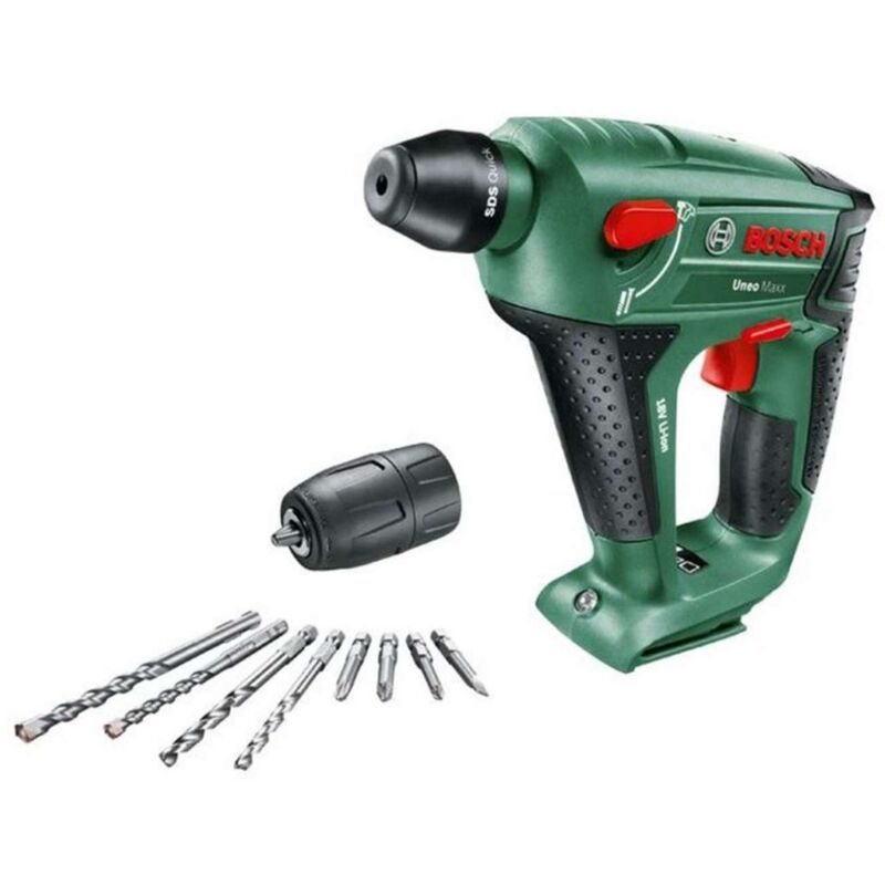 foto del prodotto bosch utensili martello perforatore a batteria 18v, senza batteria e caricabatterie 060395230c