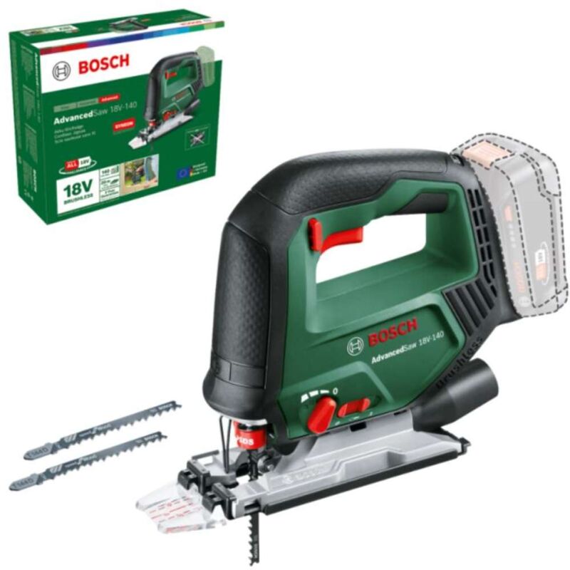 foto del prodotto bosch utensili seghetto alternativo a batteria 18v, senza batteria e caricabatterie 0603013000