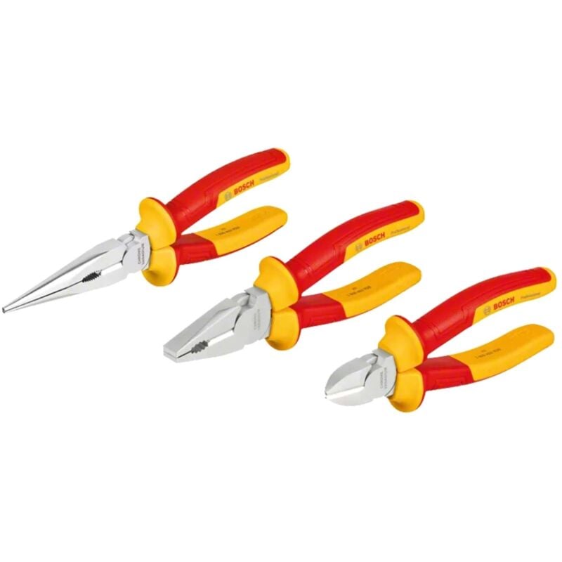 foto del prodotto bosch utensili set di pinze isolate da 3 pezzi 1600a02ng0