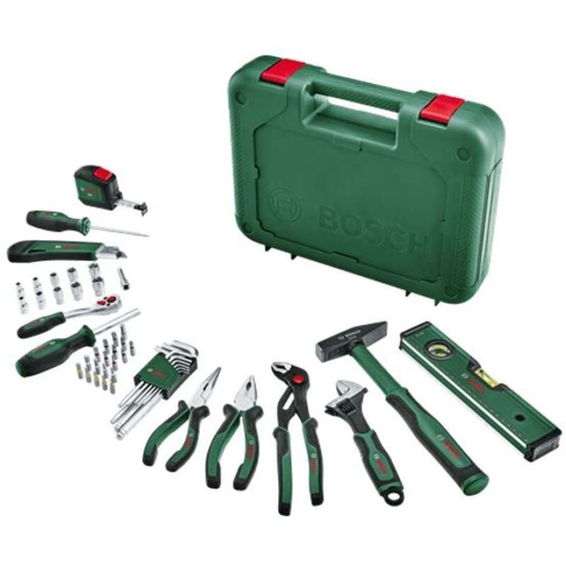 foto del prodotto bosch utensili set di utensili manuali da 52 pezzi 1600a02by7