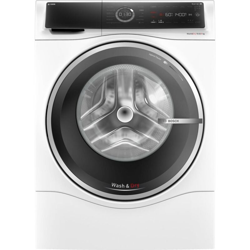 foto del prodotto bosch wnc254a0it lavasciuga libera installazione caricamento frontale d bianco