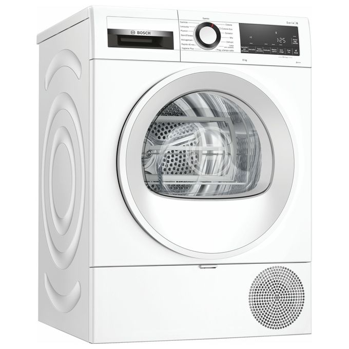 foto del prodotto bosch wqg233d1it asciugatrice a pompa di calore classe energetica a capacita di carico 8 kg autodry cestello sensitive