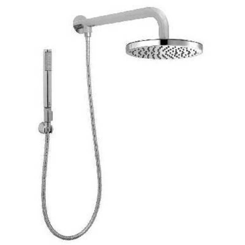 foto del prodotto bossini braccio doccia con soffione e doccetta zoe renovation
