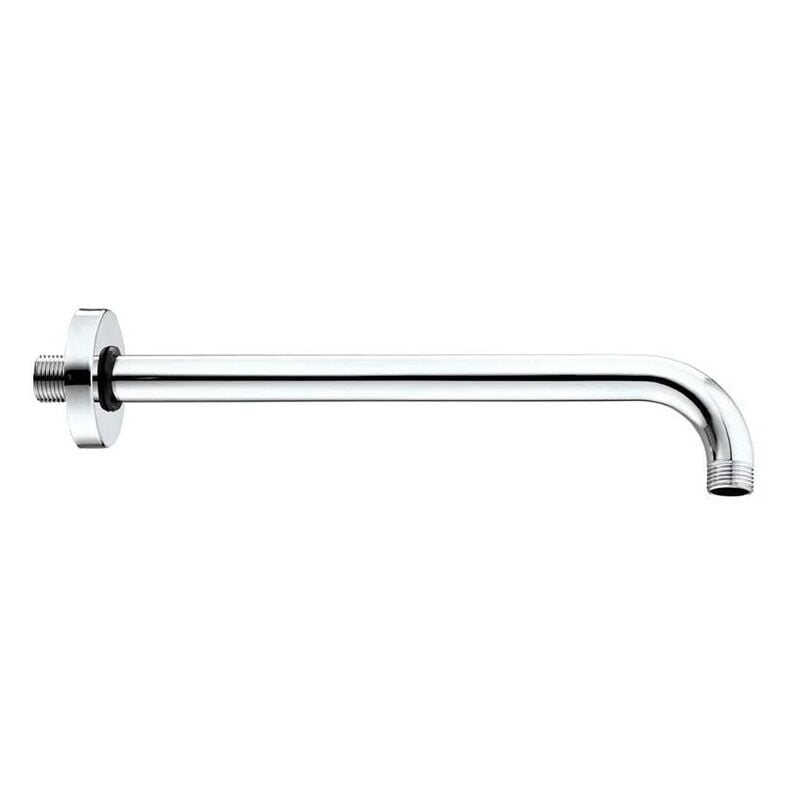 foto del prodotto bossini braccio doccia p.20 cm e 2,1 cm, in ottone, a 90 , finitura cromo h19000d00030003