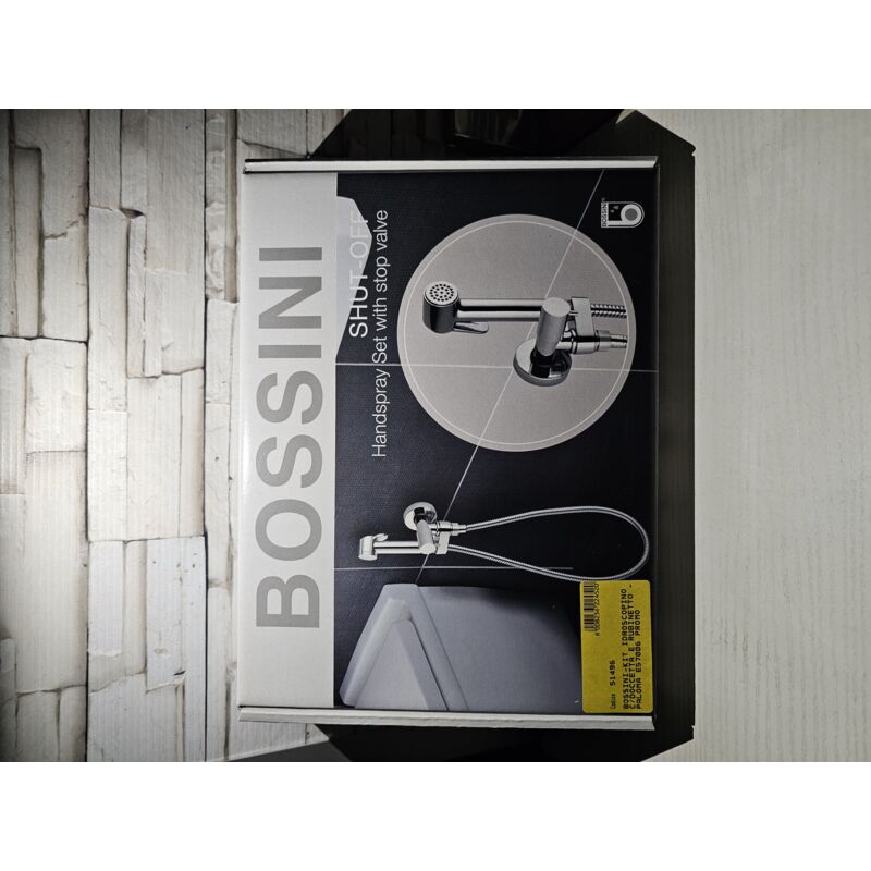 foto del prodotto bossini kit doccino a getto largo con rubinetto paloma e57006