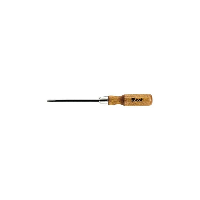 foto del prodotto bost cacciavite manico in legno lama piatta 5,5 x 100 mm 606100