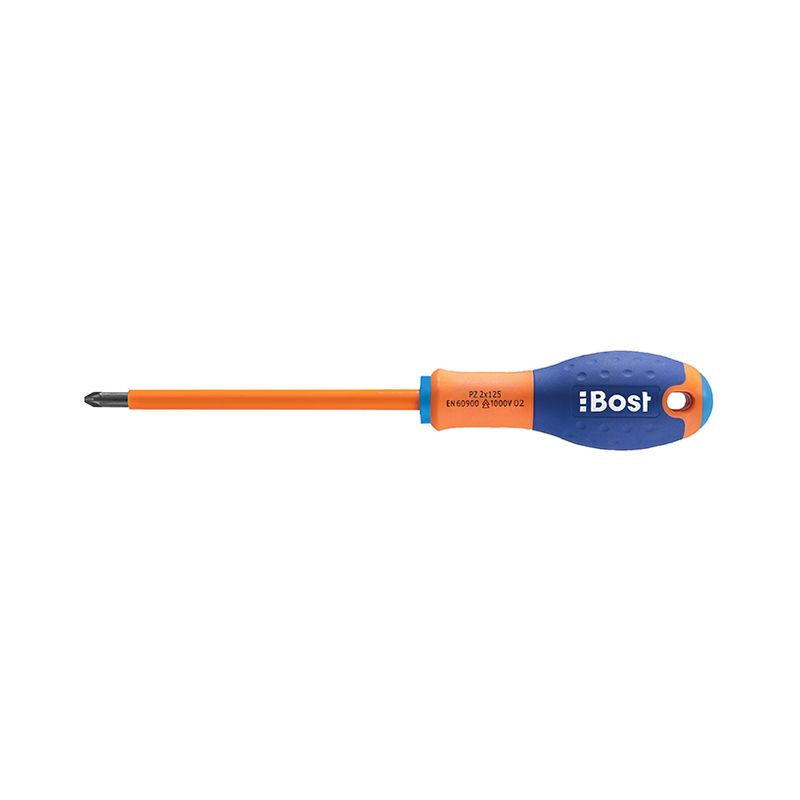 foto del prodotto bost cacciavite pozidriv a lama incrociata isolato 1000v 6 x 125 mm 626220