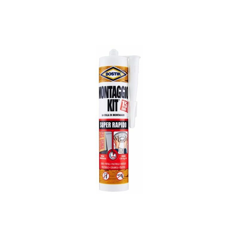 foto del prodotto bostik cart.montaggio kitsuper rapido 370gr pz 1,0