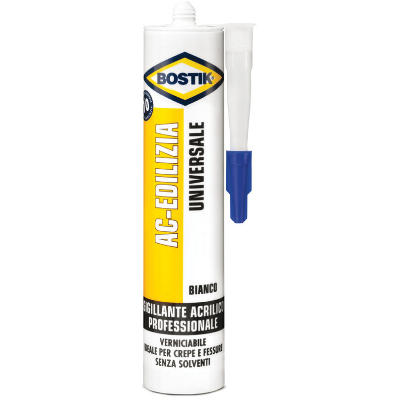 foto del prodotto bostik cartuccia acrilico bianco ml.300. prezzo per 1 pezzo.