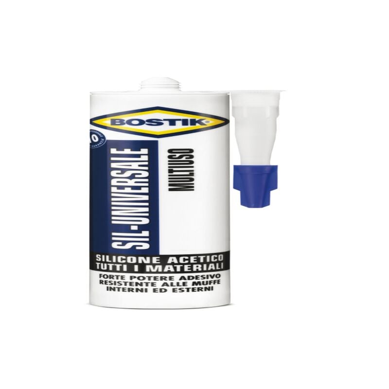 foto del prodotto bostik cartuccia sil.univers. bianco ml.280