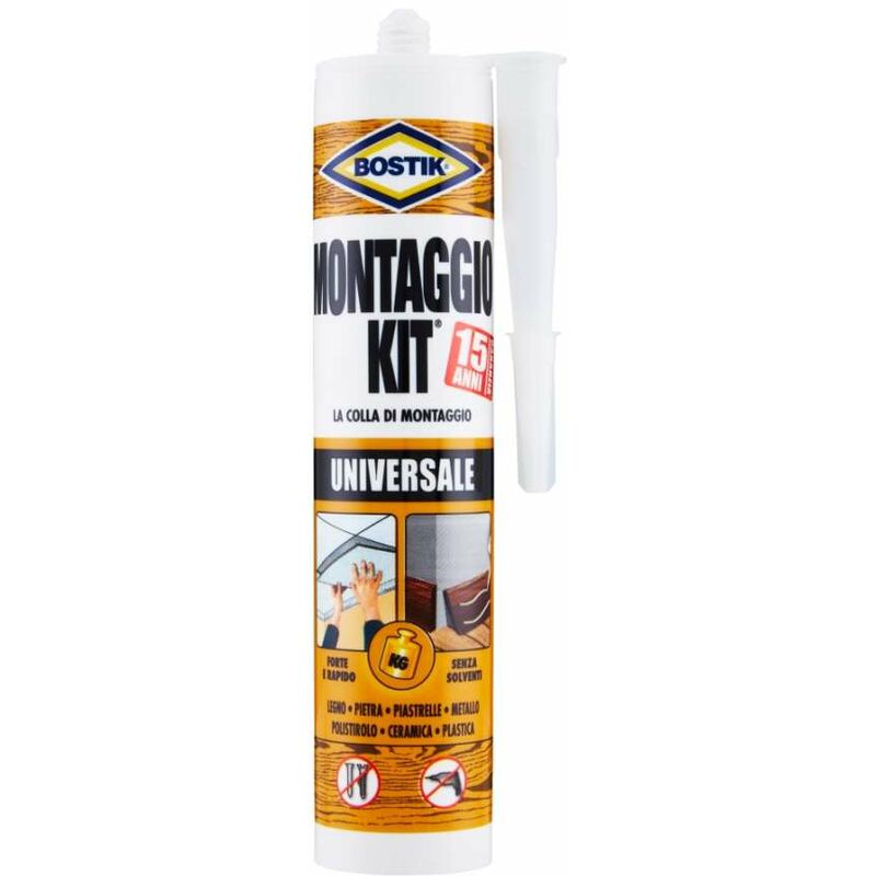 foto del prodotto bostik colla di montaggio universale 440 gr adesivo acrilico extra forte senza solventi