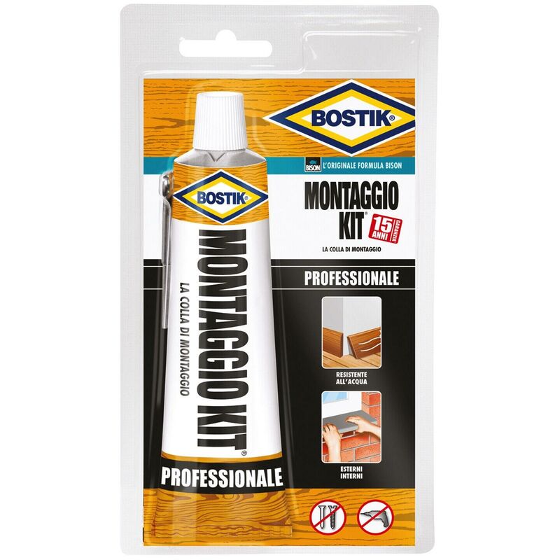 foto del prodotto bostik colla montaggio kit universale elasticit permanente tubetto da 125 gr