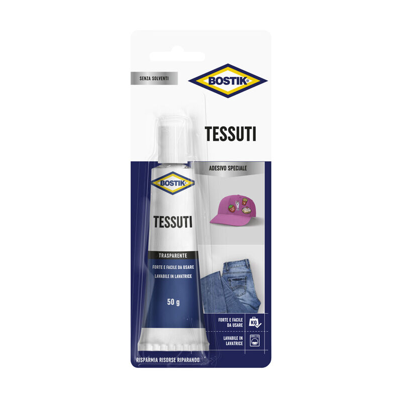foto del prodotto bostik colla per tessuto gr.50. prezzo per 1 pezzo.