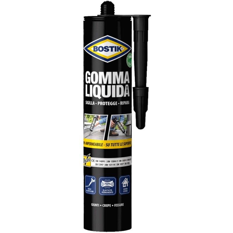 foto del prodotto bostik gomma liquida cartuccia 310 g