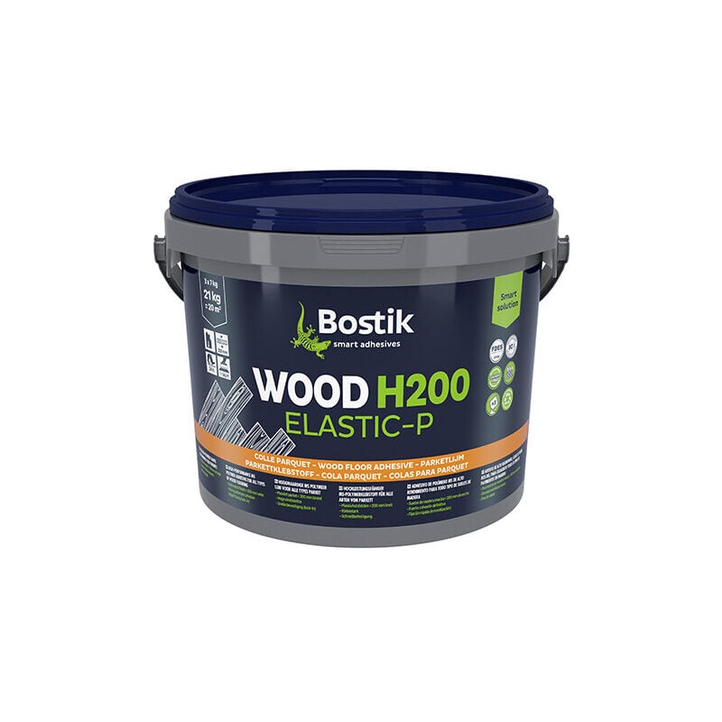 foto del prodotto bostik legno h200 elastic p colla per parquet secchio da 21 kg 30616473