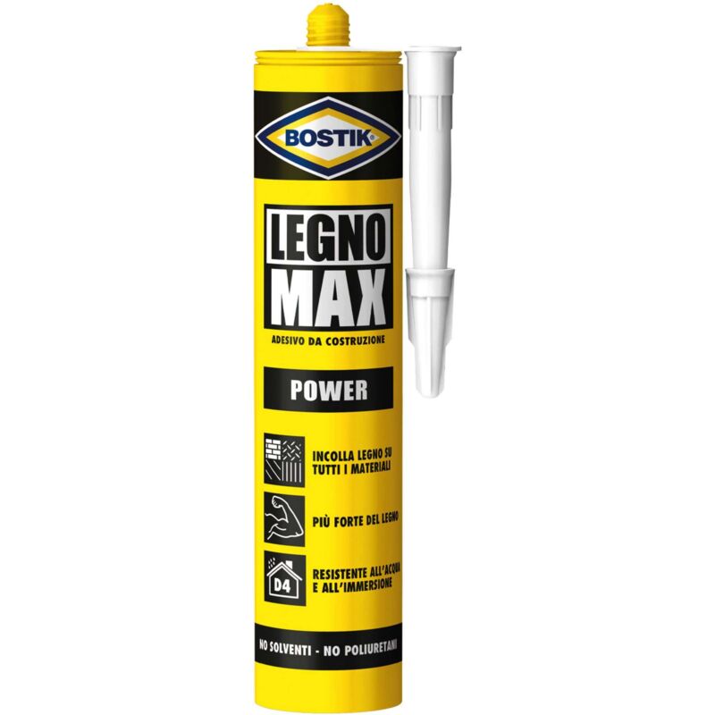 foto del prodotto bostik legno max power cartuccia da 380 g