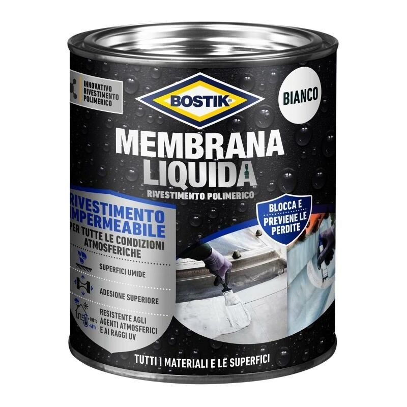 foto del prodotto bostik membrana liquida rivestimento polimerico terracotta 1 kg