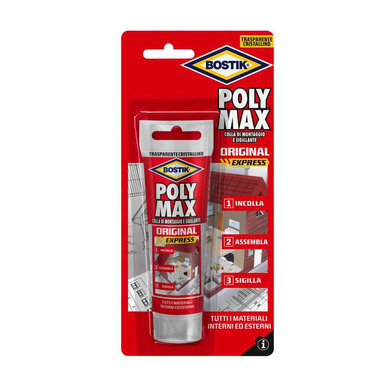 foto del prodotto bostik polymax original cristal gr.75. prezzo per 1 pezzo.