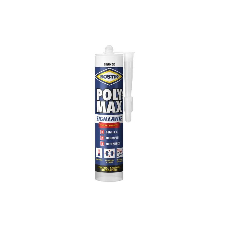 foto del prodotto bostik polymax sigillante 280 ml bianco cartuc