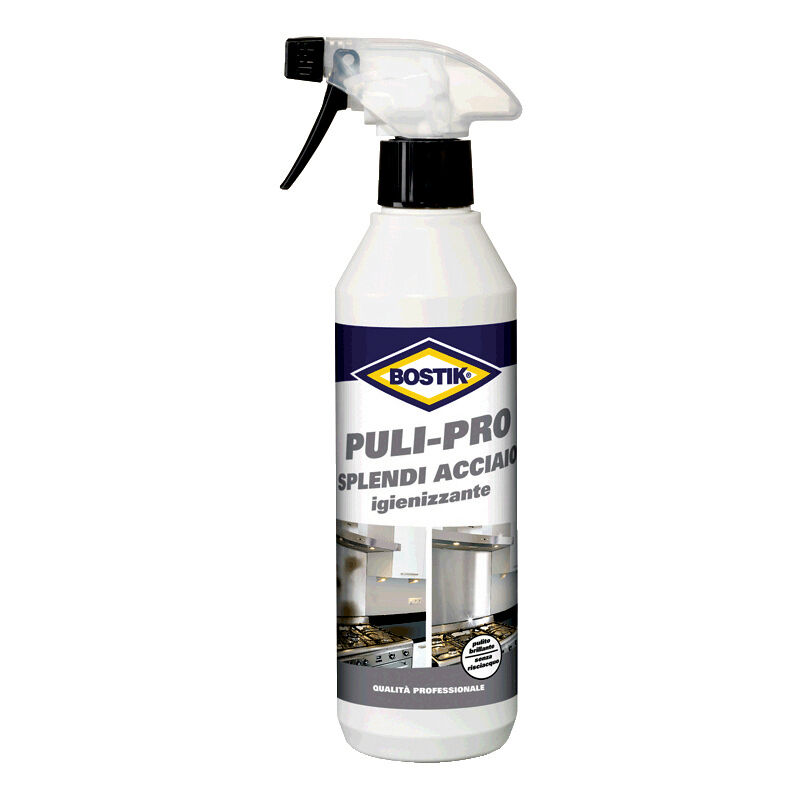 foto del prodotto bostik puli pro splendi acciaio 500 ml.