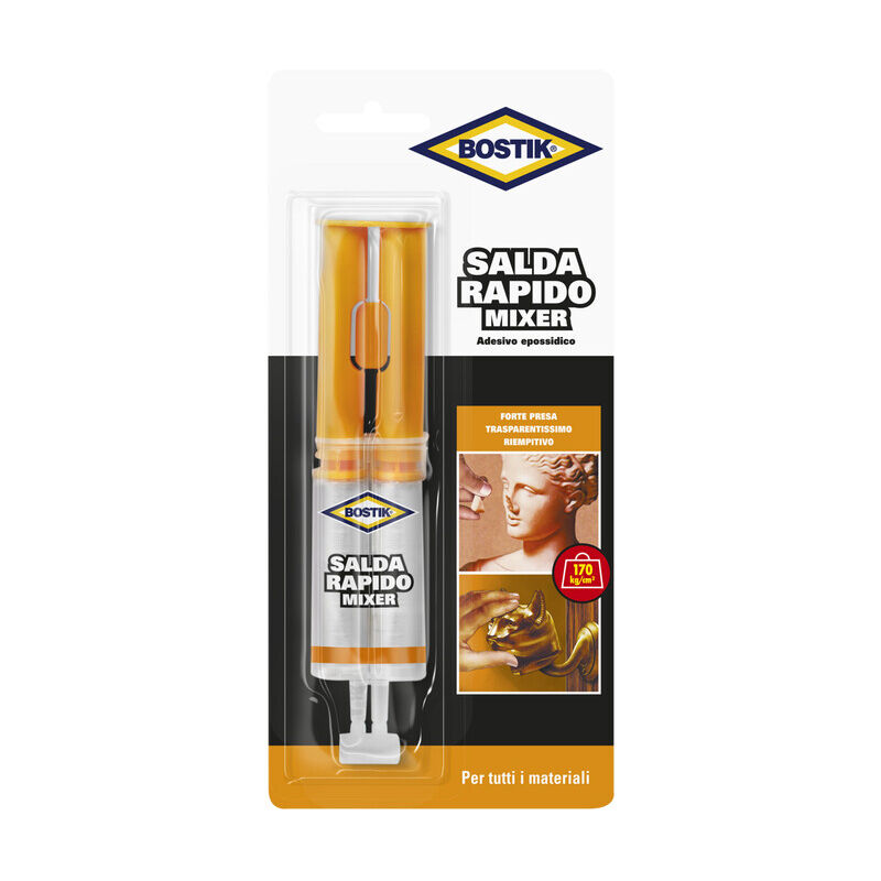 foto del prodotto bostik salda rapido mixer 24 ml. prezzo per 1 pezzo.