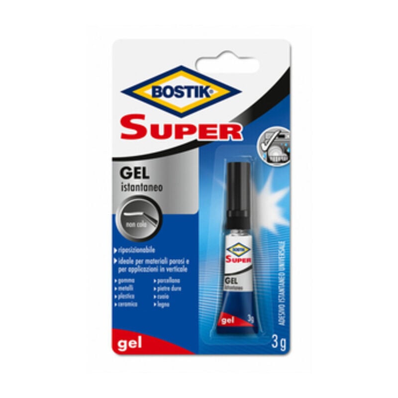 foto del prodotto bostik super gel 3 gr.. prezzo per 1 pezzo.