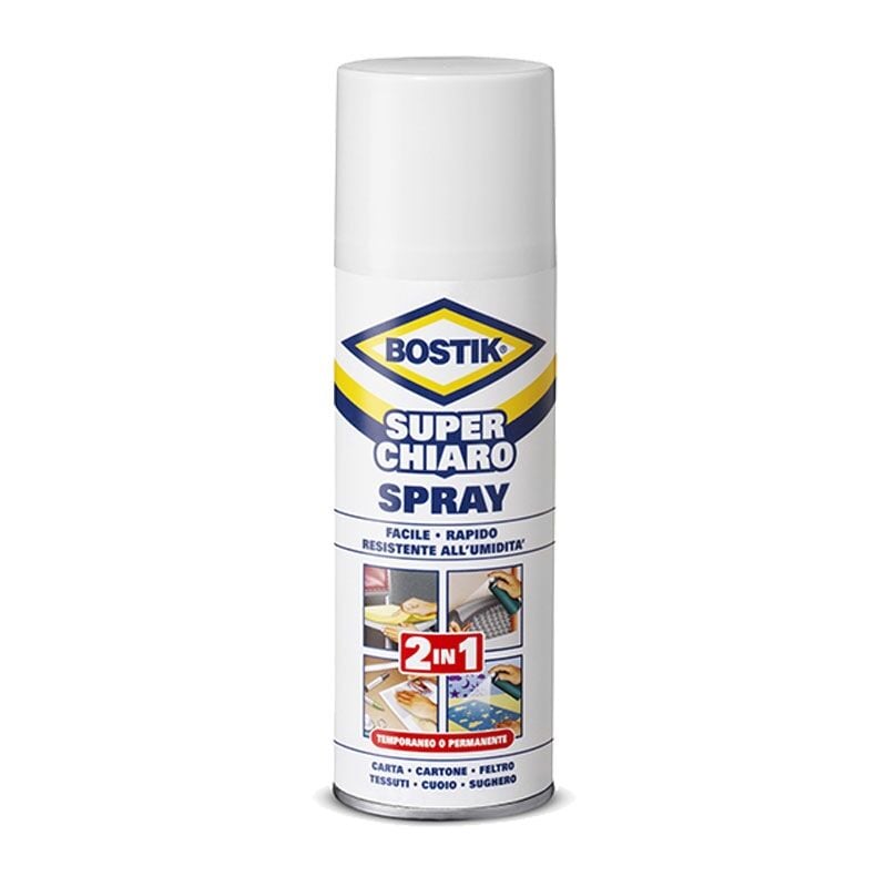 foto del prodotto bostik superchiaro spray ml.500