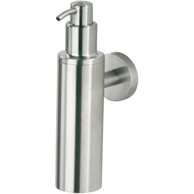 foto del prodotto boston dispenser per sapone liquido, acciaio inox spazzolato, 5 x 19,5 x 7,3 cm tiger