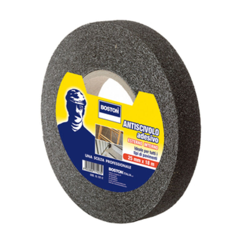 foto del prodotto boston nastro antisdrucciolo 25mmx18m nero