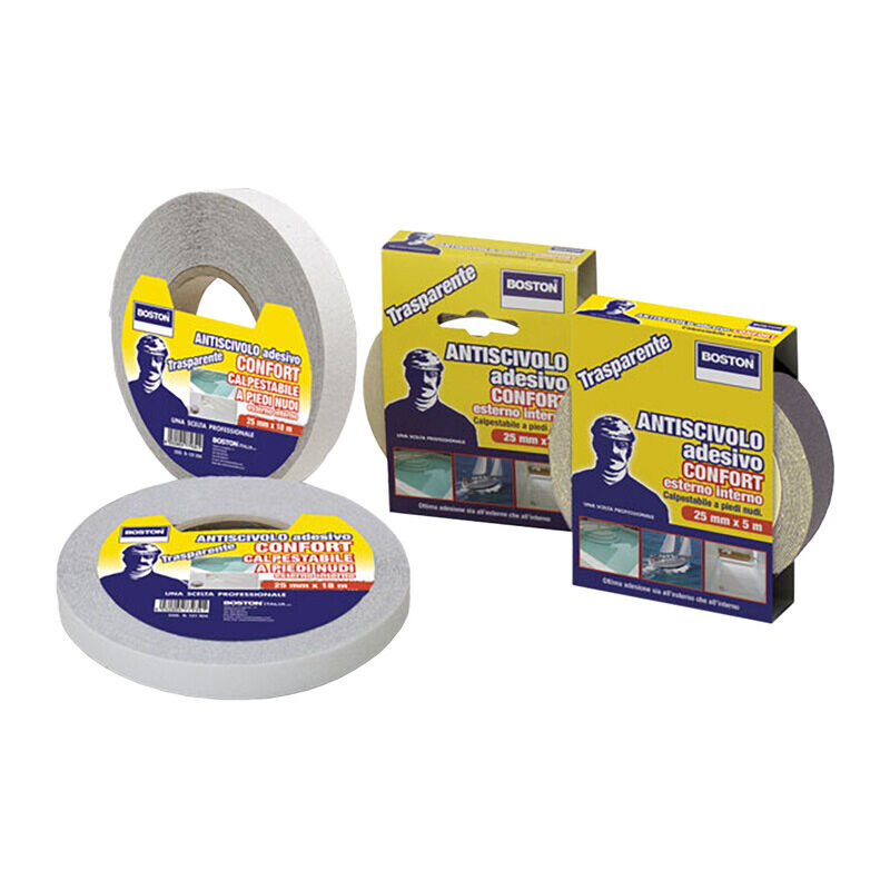 foto del prodotto boston nastro antisdrucciolo confort mm.25x5m
