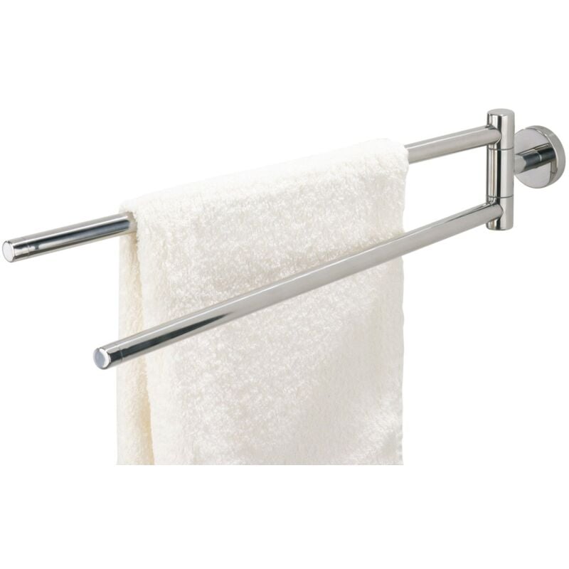 foto del prodotto boston portasciugamani a 2 bracci, acciaio inox lucidato, 5 x 9,5 x 51 cm tiger
