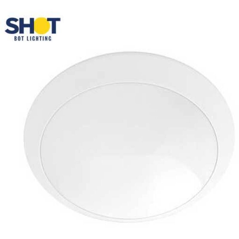 foto del prodotto bot lighting plafoniera tonda 2xe.27 bianca