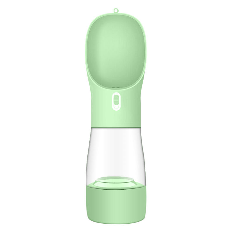 foto del prodotto bottiglia d acqua portatile ciotola per cane, gatto, animale domestico, perfetta per i viaggi bottiglia con dispenser d acqua 2 in 1 dispenser