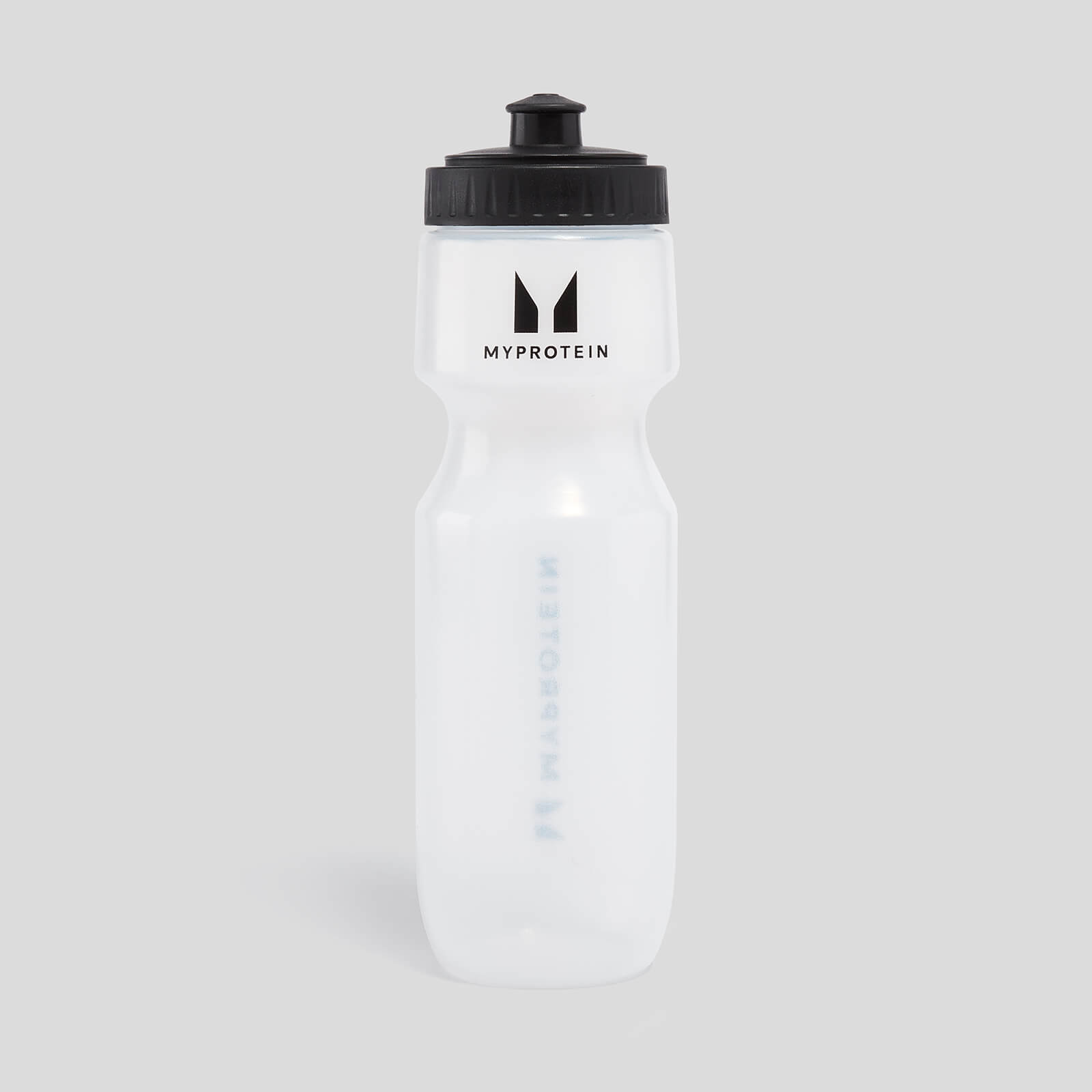 foto del prodotto bottiglia d acqua sportiva myprotein trasparente nero