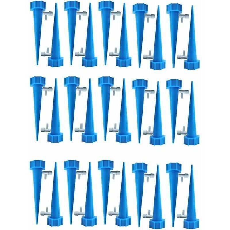 foto del prodotto bottiglia per irrigazione a goccia da 30 pezzi bottiglia per irrigazione a goccia irrigazione automatica per piante con valvole di controllo per