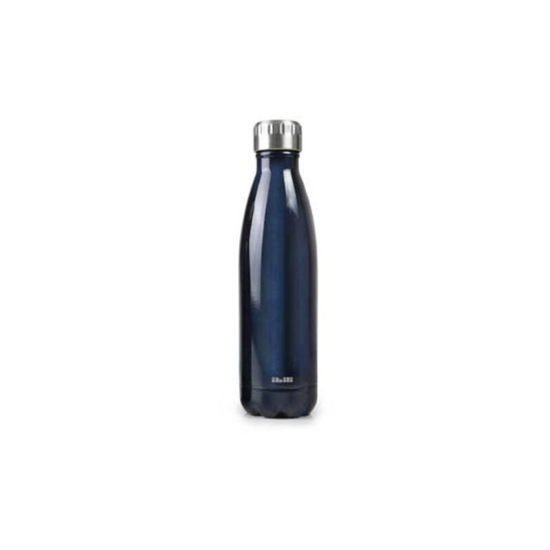 foto del prodotto bottiglia termica doppia parete 0,50 l 7x26 cm blu ibili