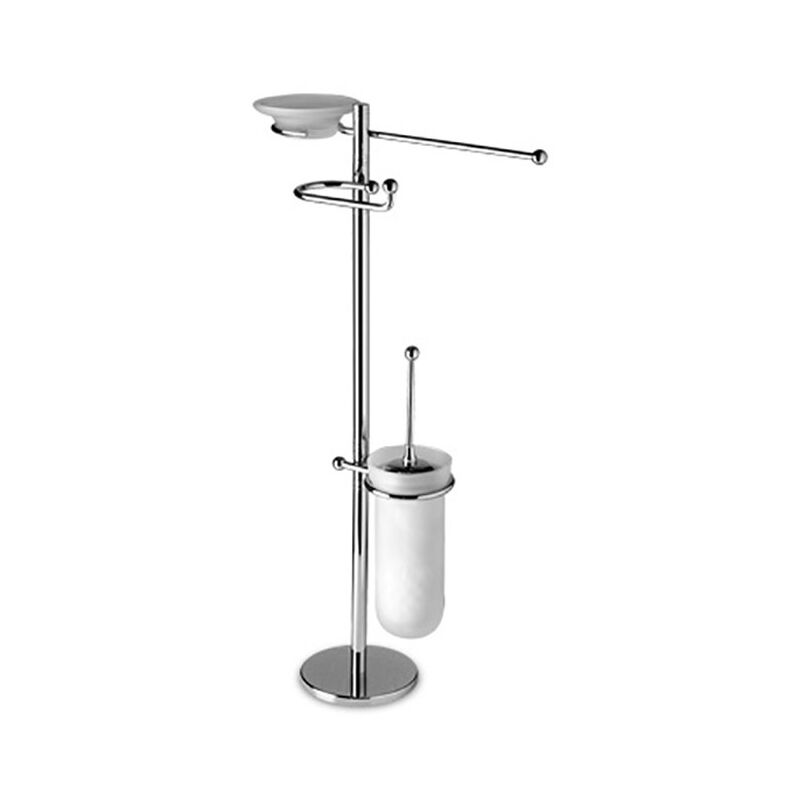 foto del prodotto bottiglioni catalogo generale piantana bagno water bidet in ottone cromato, componenti orientabili piantana bagno
