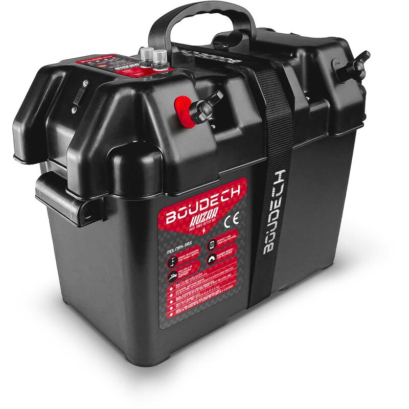 foto del prodotto boudech kuzar smart battery box contenitore ermetico per batterie fino a 80ah