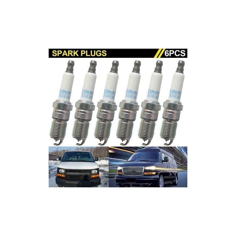 foto del prodotto bougies d allumage iridium pour acdelco 41 101 12568387, 6 pezzi