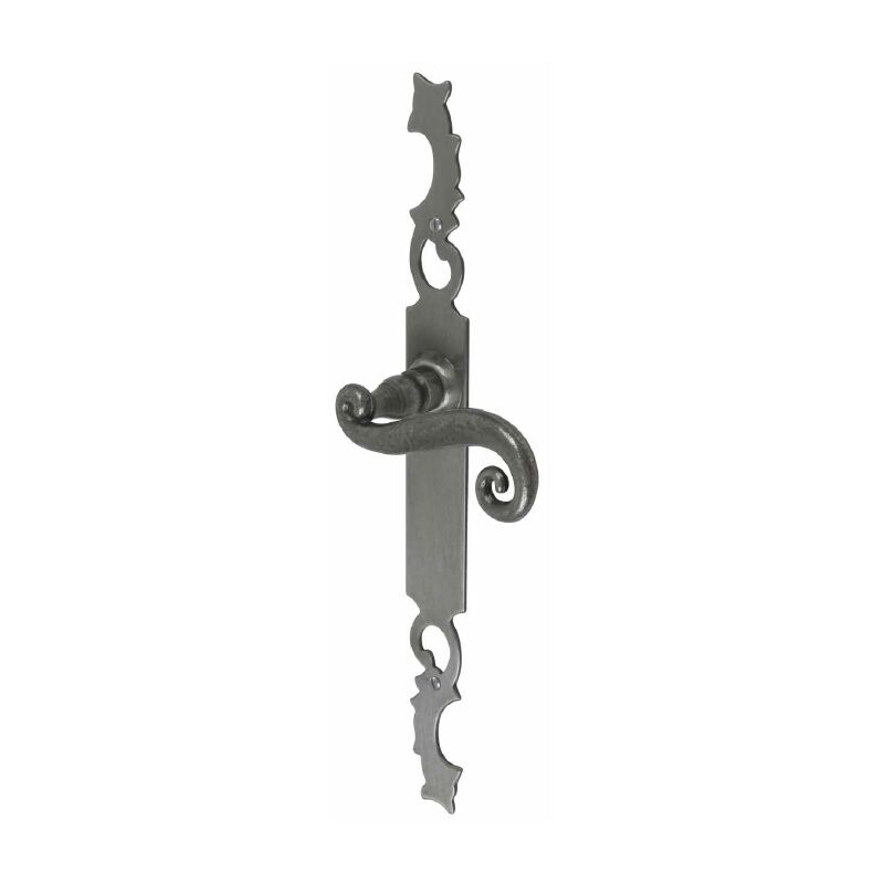 foto del prodotto bouvet set di porte rustiche aquitaine ferro cementato chiave l es45la9132