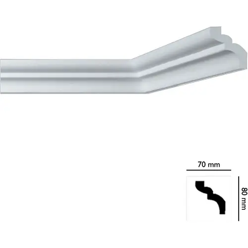 immagine 0 del prodotto bovelacci cornice decorativa per soffitto mod. i785 mm. 70x80
