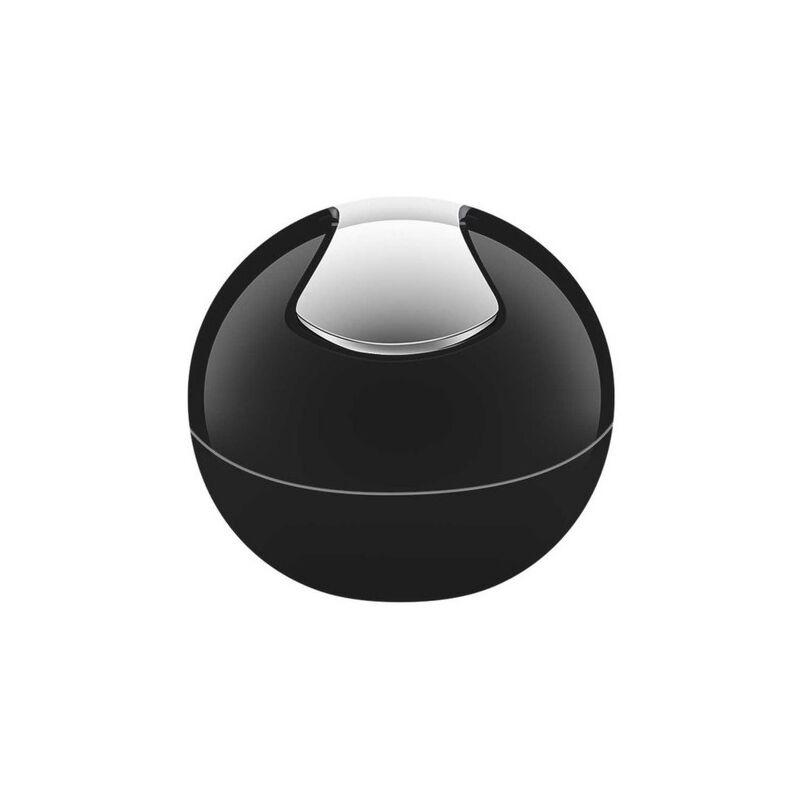 foto del prodotto bowl pattumiera a dondolo, capacit 1l , nero spirella